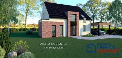 Terrain et maison à Athies en Pas-de-Calais (62) de 145 m² à vendre au prix de 316253€ - 2