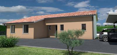 Terrain et maison à Villeneuve-lès-Bouloc en Haute-Garonne (31) de 107 m² à vendre au prix de 344547€ - 3