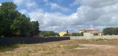 Terrain à Paulhan en Hérault (34) de 405 m² à vendre au prix de 109900€ - 1