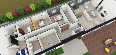 Terrain et maison à Beuvry en Pas-de-Calais (62) de 141 m² à vendre au prix de 315000€ - 3