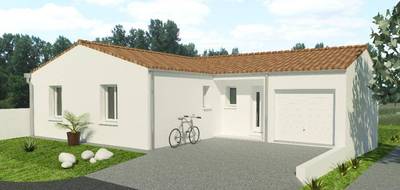 Terrain et maison à Saint-Germain-de-Montbron en Charente (16) de 90 m² à vendre au prix de 204900€ - 1