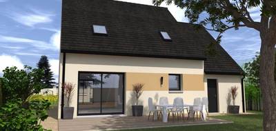 Terrain et maison à Messy en Seine-et-Marne (77) de 93 m² à vendre au prix de 378500€ - 2