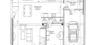 Terrain et maison à Bréval en Yvelines (78) de 103 m² à vendre au prix de 283600€ - 3