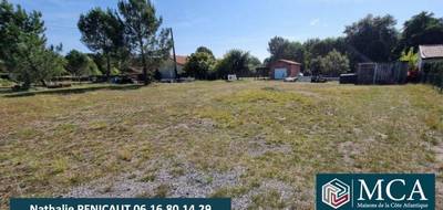 Terrain à Lévignacq en Landes (40) de 1195 m² à vendre au prix de 148000€ - 1