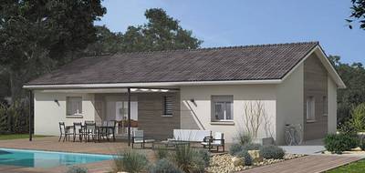 Terrain et maison à Montcet en Ain (01) de 84 m² à vendre au prix de 234000€ - 2