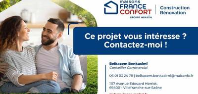 Terrain à Quincieux en Rhône (69) de 500 m² à vendre au prix de 159000€ - 4