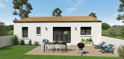 Terrain et maison à Forges en Charente-Maritime (17) de 65 m² à vendre au prix de 191900€ - 2
