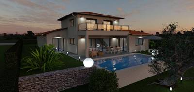 Terrain et maison à Saint-Rémy en Ain (01) de 149 m² à vendre au prix de 676000€ - 2