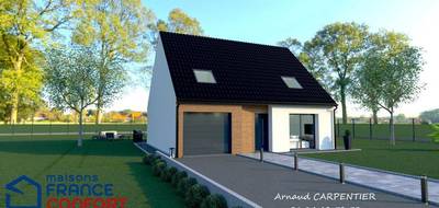 Terrain et maison à Bruay-la-Buissière en Pas-de-Calais (62) de 95 m² à vendre au prix de 219106€ - 1