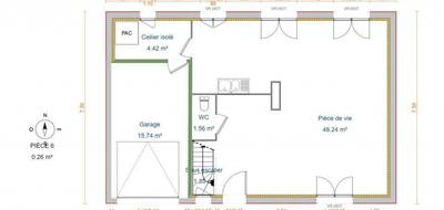 Terrain et maison à Longuesse en Val-d'Oise (95) de 97 m² à vendre au prix de 314600€ - 4