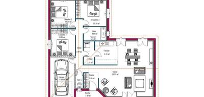 Terrain et maison à Saint-Pierre-La-Noue en Charente-Maritime (17) de 100 m² à vendre au prix de 248479€ - 4