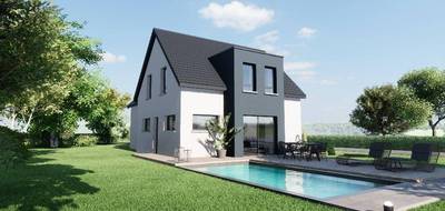 Terrain et maison à Bischwihr en Haut-Rhin (68) de 130 m² à vendre au prix de 399000€ - 1