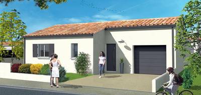 Terrain et maison à Saint-Agnant en Charente-Maritime (17) de 94 m² à vendre au prix de 268900€ - 1