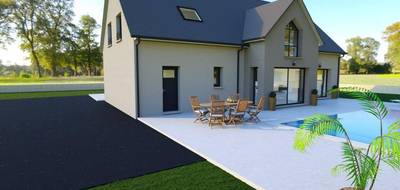 Terrain et maison à Fontaine-l'Abbé en Eure (27) de 150 m² à vendre au prix de 410500€ - 2