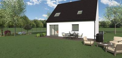 Terrain et maison à Saint-Venant en Pas-de-Calais (62) de 90 m² à vendre au prix de 254927€ - 2
