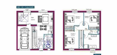 Terrain et maison à Bordeaux en Gironde (33) de 91 m² à vendre au prix de 240000€ - 3