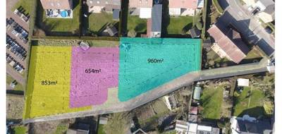 Terrain à Herlies en Nord (59) de 960 m² à vendre au prix de 257000€ - 2