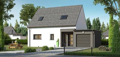 Terrain et maison à Loperhet en Finistère (29) de 95 m² à vendre au prix de 353871€ - 1