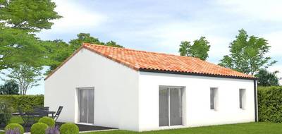 Terrain et maison à Chavagnes-les-Redoux en Vendée (85) de 72 m² à vendre au prix de 176500€ - 2