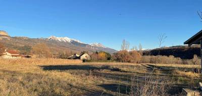 Terrain à Gap en Hautes-Alpes (05) de 510 m² à vendre au prix de 117300€ - 2