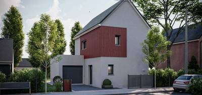 Terrain et maison à Oulins en Eure-et-Loir (28) de 80 m² à vendre au prix de 224100€ - 1