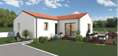 Terrain et maison à Saint-Aignan-Grandlieu en Loire-Atlantique (44) de 86 m² à vendre au prix de 310000€ - 1
