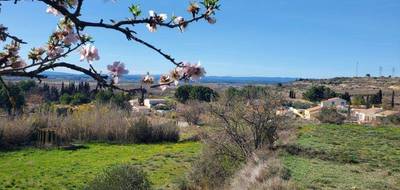 Terrain à Poilhes en Hérault (34) de 519 m² à vendre au prix de 107500€ - 1