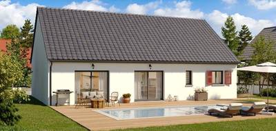 Terrain et maison à Fontaine-Bellenger en Eure (27) de 101 m² à vendre au prix de 226750€ - 2