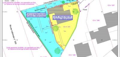 Terrain à Frontignan en Hérault (34) de 600 m² à vendre au prix de 215000€ - 2