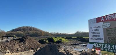 Terrain à Carvin en Pas-de-Calais (62) de 432 m² à vendre au prix de 63500€ - 1