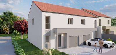 Terrain et maison à Rodemack en Moselle (57) de 98 m² à vendre au prix de 302139€ - 1