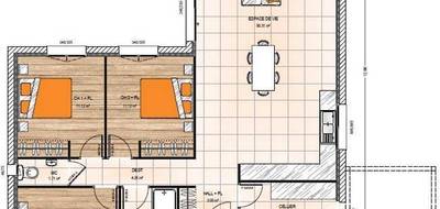 Terrain et maison à Saumur en Maine-et-Loire (49) de 105 m² à vendre au prix de 280000€ - 4