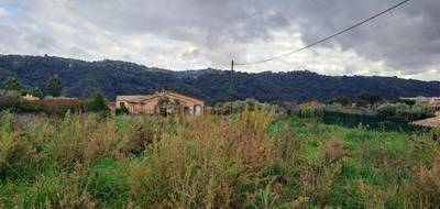 Terrain à Carros en Alpes-Maritimes (06) de 545 m² à vendre au prix de 285000€ - 2