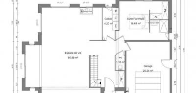 Terrain et maison à Esquay-sur-Seulles en Calvados (14) de 125 m² à vendre au prix de 305500€ - 3