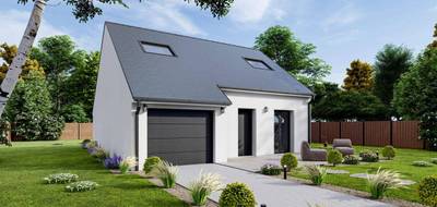 Terrain et maison à Guécélard en Sarthe (72) de 86 m² à vendre au prix de 215582€ - 1