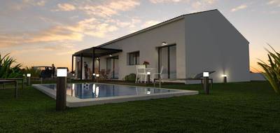 Terrain et maison à Nissan-lez-Enserune en Hérault (34) de 85 m² à vendre au prix de 228000€ - 1