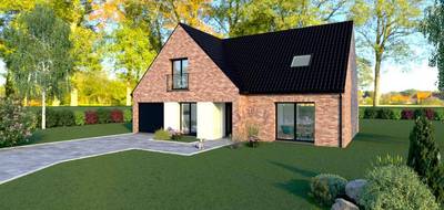 Terrain et maison à Steenwerck en Nord (59) de 150 m² à vendre au prix de 389000€ - 1