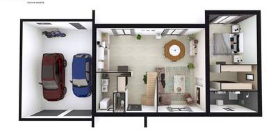 Terrain et maison à Gadencourt en Eure (27) de 150 m² à vendre au prix de 389200€ - 3