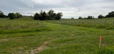 Terrain à Cadillac-en-Fronsadais en Gironde (33) de 500 m² à vendre au prix de 95000€ - 1