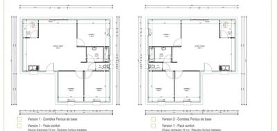 Terrain et maison à Loudun en Vienne (86) de 72 m² à vendre au prix de 171681€ - 4