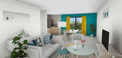 Terrain et maison à Petiville en Seine-Maritime (76) de 95 m² à vendre au prix de 217000€ - 3