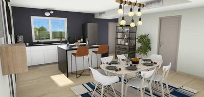 Terrain et maison à Pluvigner en Morbihan (56) de 110 m² à vendre au prix de 348000€ - 3