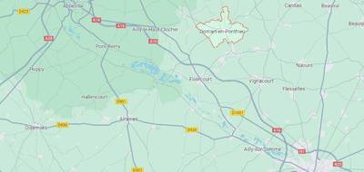 Terrain à Domart-en-Ponthieu en Somme (80) de 1200 m² à vendre au prix de 34000€ - 3