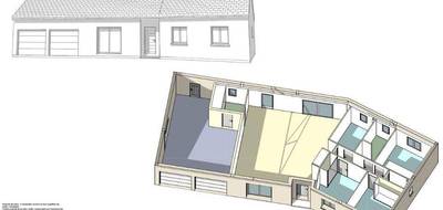 Terrain et maison à Aubigné-Racan en Sarthe (72) de 108 m² à vendre au prix de 239000€ - 4