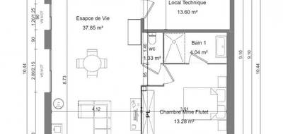 Terrain et maison à Saint-Manvieu-Norrey en Calvados (14) de 95 m² à vendre au prix de 215250€ - 3