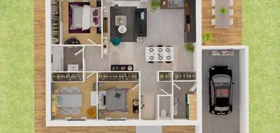 Terrain et maison à Sainte-Feyre en Creuse (23) de 80 m² à vendre au prix de 206800€ - 3