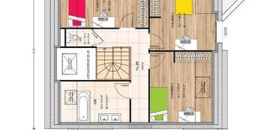 Terrain et maison à Saumur en Maine-et-Loire (49) de 110 m² à vendre au prix de 313300€ - 3