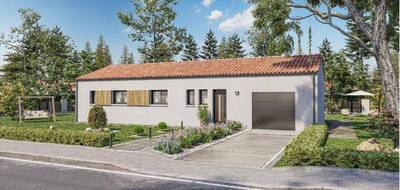 Terrain et maison à Saint-Hilaire-le-Vouhis en Vendée (85) de 95 m² à vendre au prix de 231500€ - 1