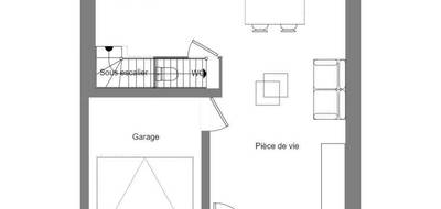 Terrain et maison à Hennebont en Morbihan (56) de 70 m² à vendre au prix de 222000€ - 4