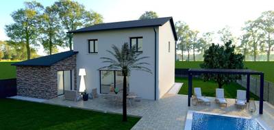 Terrain et maison à Attignat en Ain (01) de 126 m² à vendre au prix de 306000€ - 2